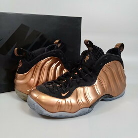 NIKE ナイキ AIR FOAMPOSITE ONE "Copper" エア フォームポジット ワン "コッパー" スニーカー メンズ ゴールド size 28.5cm 314996-007 【中古】