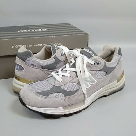 New Balance ニューバランス 992 スニーカー メンズ グレー size 28cm M992GR 【中古】