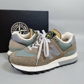 New BalanceStone Island ニューバランス ストーンアイランド 574 Legacy 574 レガシー スニーカー メンズ グリーン size 25.5cm U574LGST 【中古】