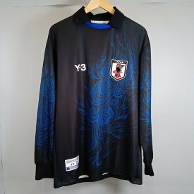Y-3 ワイスリー JFA CW LS TEE ロングスリーブTシャツ メンズ ブラック size XS 【中古】