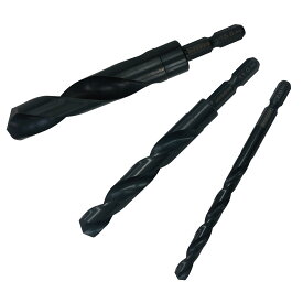 【送料無料】【MANSHIN】鉄工ドリル　六角軸　鉄・アルミ・木材（適応被削材）　インパクトドライバー　電動ドリル　多用途ビット　クロスシンニング加工　切れ味抜群　作業効率向上