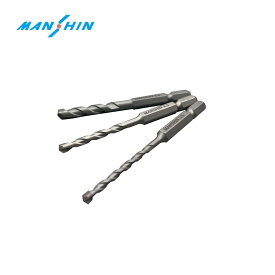 【送料無料】【MANSHIN】ハイスペックドリル　ドリマル　コンクリートドリル　六角軸　陶器タイル　木材　ブロック　モルタル 　インパクトドライバー　電動ドリル　多用途ビット　クロスシンニング加工　切れ味抜群　作業効率向上