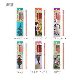 【トンボ鉛筆】名入れ鉛筆　 ハローネイチャー かきかたえんぴつ B/2B　柄全6種 1ダース