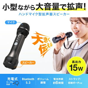 �y�T�����T�v���C�z �n���h�}�C�N�^�|�[�^�u���g����X�s�[�J�[�iBluetooth�Ή��E�o��15W�jMM-SPAMP20