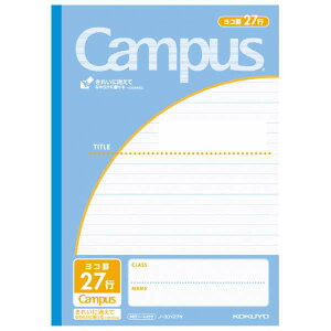 �y�R�N���zCampus�@�L�����p�X �m�[�g�@(�p�r��) �@B5 8mm(U�r)�@���r���@�m-30Y27N