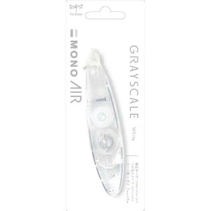 【トンボ鉛筆】限定 MONO AIR(モノエアー) グレースケール 修正テープ ペンタイプ 5mmx6m CT-PAX5C