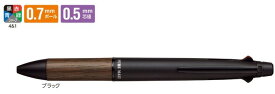 【三菱鉛筆】ピュアモルト（オークウッド・プレミアム・エディション） 5機能ペン　超・低摩擦 ジェットストリームインク搭載