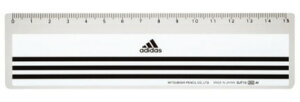 【三菱鉛筆】アディダス 定規 ( 15cm )