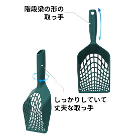 猫 ネッコ 猫の日 ねこの日 ペット用 トイレスコップ 猫用 ネコトイレ用 スパイダースコップ 便利グッズ 掃除道具 ペットグッズ キャット 猫 ペット用品 猫砂 シャベル お手入れ 簡単 洗える ベージュ グリーン