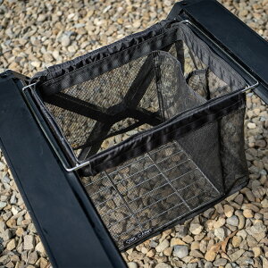 OWL CAMP IGTメッシュ収納 ハーフユニット 1ユニット IGT 規格 メッシュ収納 収納バッグ キャンプ アウトドア 食器収納 水切り バッグ コンパクト 耐久性 軽量 YKKファスナー アウル キャンプ ブラ