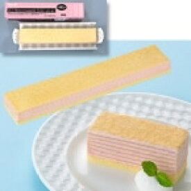 【冷凍】FCケーキ ミルクレープ(いちご) 約430G (フレック/冷凍ケーキ/フリーカットケーキ) 業務用