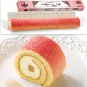 【冷凍】PS彩ロール白桃(カスタード風味) 約220G (テーブルマーク(国産)/冷凍ケーキ/フリーカットケーキ) 業務用