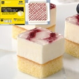 【冷凍】カット済ケーキレアーチーズ(北海道産クリームチーズ使用) 382G (フレック/冷凍ケーキ/ポーションケーキ) 業務用