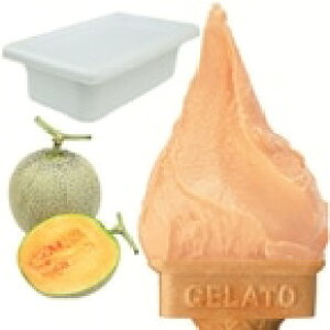 【冷凍】匠のジェラート 北海道メロン 2L (ロッテ/冷凍アイス/ジェラート) 業務用