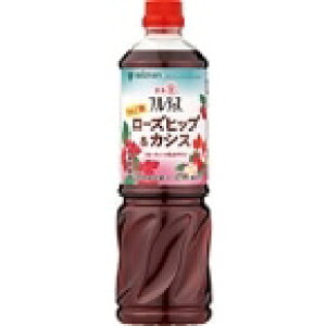 【常温】業務用フルーティスりんご酢ローズヒップ&カシス 1L (Mizkan/果汁飲料) 業務用