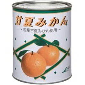 【常温】甘夏みかんホール 2号缶 (ストー缶詰/農産缶詰) 業務用