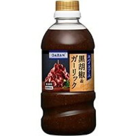 【常温】GABANスパイスソース 黒胡椒&ガーリック 500ML (味の素/洋風ソース/その他) 業務用