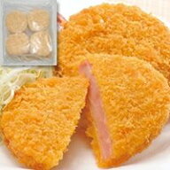 【冷凍】ハムカツ 約65G　12食入 (ケーオー産業/洋風調理品/カツ) 業務用