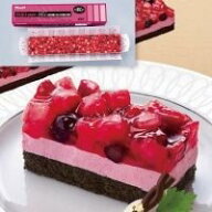 【冷凍】FCケーキ ダブルベリー 485G (フレック/冷凍ケーキ/フリーカットケーキ) 業務用