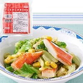 【冷凍】デリカかにかま 500G (株式会社マリン・プロフーズ/水産加工品/練物) 業務用