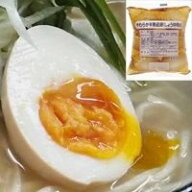 【冷蔵】やわらか半熟茹卵(醤油味K) 49G (キユーピー/卵加工品/和風卵) 業務用