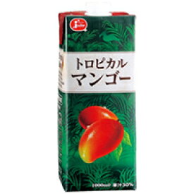 【常温】JCトロピカルマンゴー 1L (ジューシー/果汁飲料) 業務用