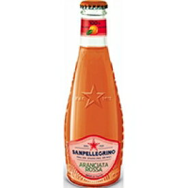 【常温】サンペレアランチャータロッサ ブラッドオレンジ 200ML　4食入 (日仏貿易/果汁飲料) 業務用