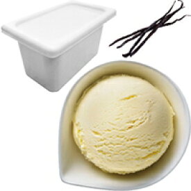 【冷凍】ベーシック　ミルクバニラ 4L (ロッテ/冷凍アイス/アイスクリーム) 業務用