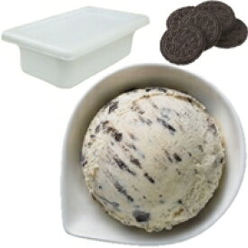 【冷凍】バラエティ クッキー＆クリーム 2L (ロッテ/冷凍アイス/アイスクリーム) 業務用