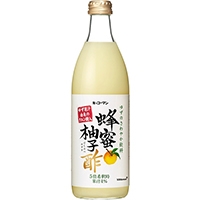 【57%OFF!】蜂蜜柚子酢 500ML (キッコーマン食品 酢 その他酢)