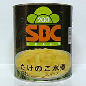 【常温】麻筍スライス (タイ産) 1号缶 (丸京/農産加工品【常温】/たけのこ)