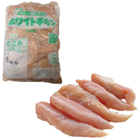 【冷凍】国産 鶏ささみ 2KG (/鶏肉/鶏ブロック)
