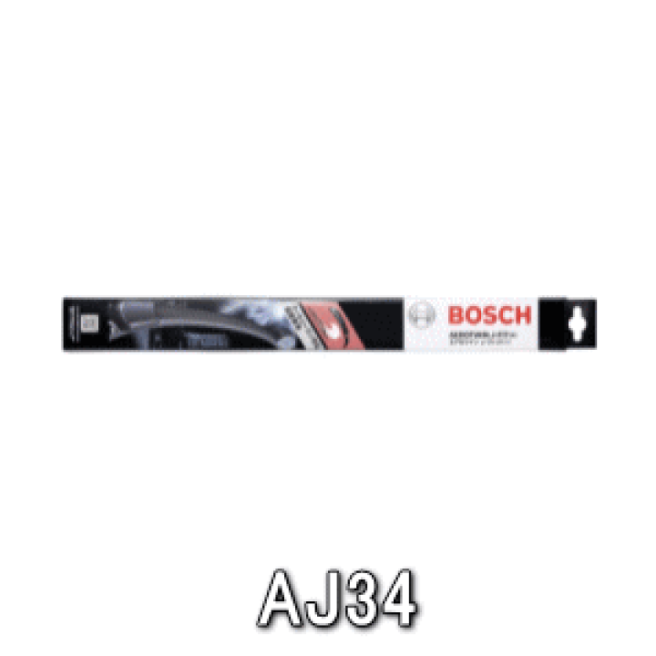 AJ34 BL/MT 10inch(28cm) ＊箱あり BOSCH ボッシュ エアロツイン J-Fit(+) ワイパーブレード：AJ34
