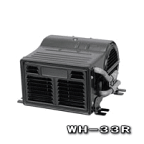 DENSO・WH33-R・24V・116600-3990汎用温水ヒータ・3.300Kcal/h [前面吹出し]車両用アルミ仕様(船舶には使用できません)※スイッチ別売