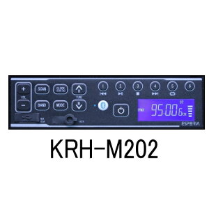KRH-M202EESPERIA GXyAEBluetoothRĐAUSB[qAAUX[qtAChFM(XeI)^AM(m)WI
