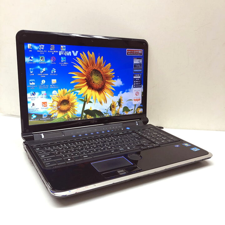 Windows10 新品爆速SSD500GB 富士通 AH77/C core i7-2630QM/8GB 