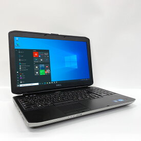 訳あり・中古ノートパソコン Windows 10 テンキー付き 中古パソコン Dell Latitude E5530 第3世代 Core i5 3380M 2.9GHz 4GB SSD128GB 無線 DVDマルチドライブ Windows10 64ビット OFFICE付き