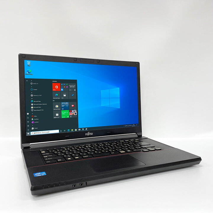 即使用可能 ノートパソコン 中古良品 Windows10 15.6型 富士通 FUJITSU 