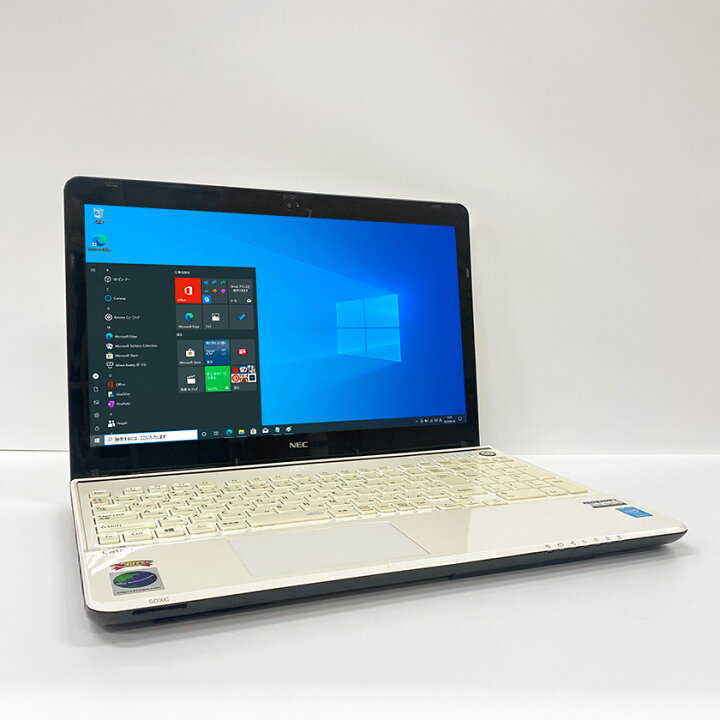 送料無料 希少品 新品SSD240G ノートパソコン 中古良品 15.6型 NEC 