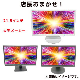 ポイント5倍! 中古 モニター 液晶モニター フルHD 21.5インチワイド 液晶ディスプレイ 店長おまかせ 大手メーカー パソコンモニター 中古ディスプレイ 中古パソコン用モニター