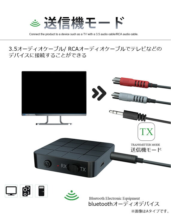 楽天市場 ポイント10倍 ブルートゥース トランスミッター トランスミッター Bluetooth 5 0 トランスミッター Bluetooth 車 トランスミッター Bluetooth テレビ ブルートゥース レシーバー Bluetooth レシーバー Bluetooth 受信機 Bluetooth 送信機 イヤホンジャック