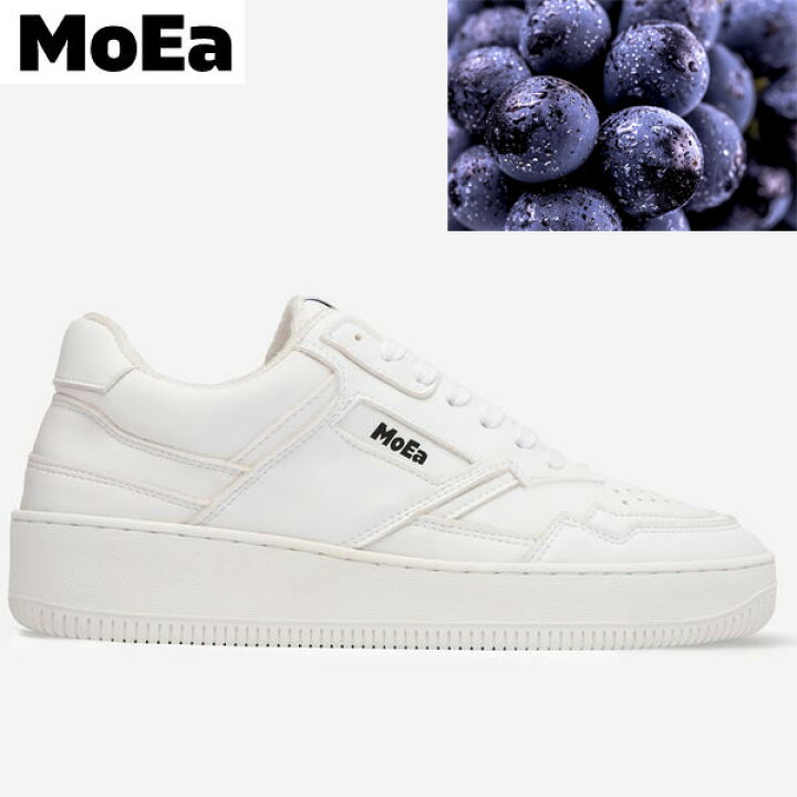 楽天市場】20%OFF モエア MoEa VEAGAN SNEAKERS GRAPE - FULL 