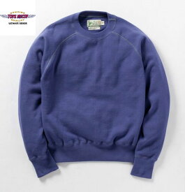 トイズマッコイ TOYS McCOY TMC2269 S.McQUEEN SWEAT LONG SLV BLUE スティーブマックイーン　n-1 キャップ　バッグ　スウェット　a-2 ジャケット　ダウン　ジーンズ　b-10