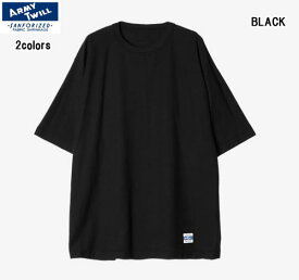 アーミーツイル　ARMY TWILL AM-2513007 Back Jersey Half Sleeve Tee 半袖Tシャツ