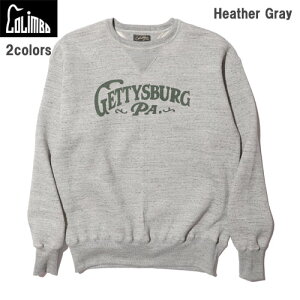 �R�����{ COLIMBO ZA-0433 Keystone Sweat Shirt =GETTYSBURG (�Q�e�B�X�o�[�O)= ��V�@�X�E�F�b�g�@�v�����g