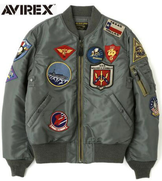 楽天市場】アビレックス AVIREX 7833952036 TOP GUN MA-1 CUSTOM 