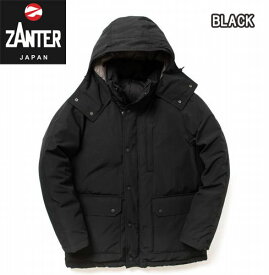ザンタージャパン ZANTER JAPAN 6730 WP-DOWN ダウンジャケット　ダウン　ブラック　DOWN PARKA BLACK
