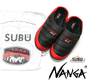iK NANGA@NA2443-3E107A NANGA ×@SUBU 30TH ANNIV. AURORA TEX COMBI WINTER SANDAL Xu@30NLO@EC^[T_