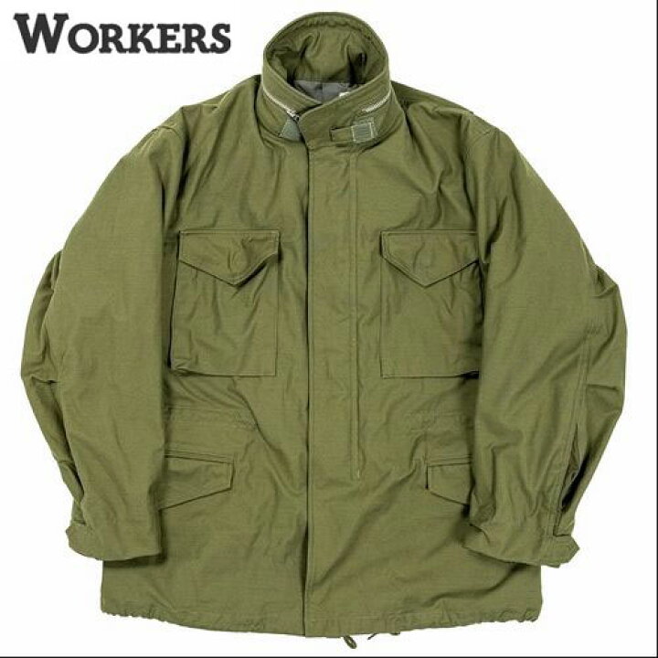 楽天市場】ワーカーズ WORKERS M-65 Field Jacket, Cotton Nylon 