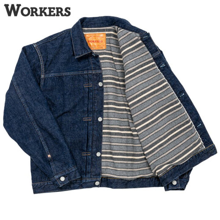 楽天市場】ワーカーズ WORKERS Lot 819 ブランケットデニムジャケット 